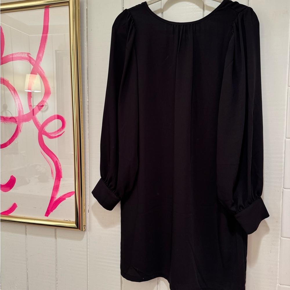 Chic Black Long Sleeve Dress